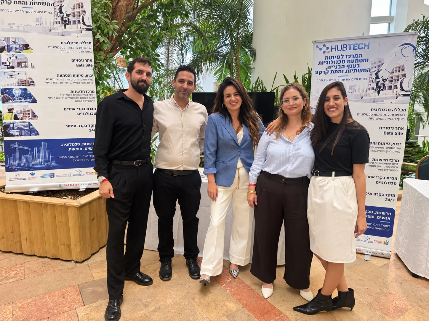 צוות HUBTECH בכנס התאחדות קבלני השיפוצים